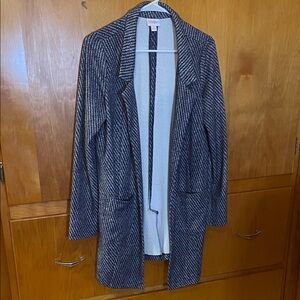 LuLaRoe Black and White Textured Blazer
